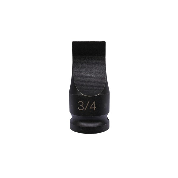 1/2-inch Drive Slotted Screwdriver Bit Socket/Drag Link Socket, 3/4" Width