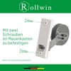 Rollwin Roller Shutter Belt Winder Flush-Mounted 105 mm Hole Spacing