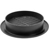 Vent Systems 4" Inch Black Circular Plastic Vent Cover -