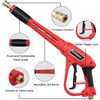 CHAVOR Pressure Washer Gun with Replacement Extension Wand, Upgraded Power
