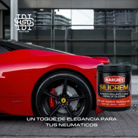 Abrillantador Para Llantas Y Plásticos Silicrem W Margrey 10595232 Color Blanco 300g
