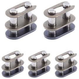 LIYYDS 5pcs T8F Drive Chain Repair Master Connector Split Link Compatible with 43cc 47cc 49cc 2-Stroke Dirt Super Pocket Bike Motorcycle Mini ATV Quad 4 Wheeler