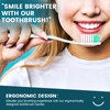 Navona 600 PCS Premium Toothbrushes Bulk, Individually Wrapped Toothbrushes, Disposable