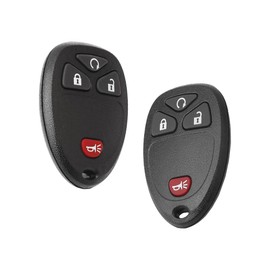XINXUSONG 2PCS Car Key Fob Keyless Entry Remote fits for Silverado Traverse Equinox Avalanche/Sierra/Torrent/Saturn Outlook Vue OUC60270 OUC60221 5913427 15857840