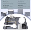 0.24'' Thick Silicone Kitchen Bundle - 15.75"x10.24" Foldable Drying Mat