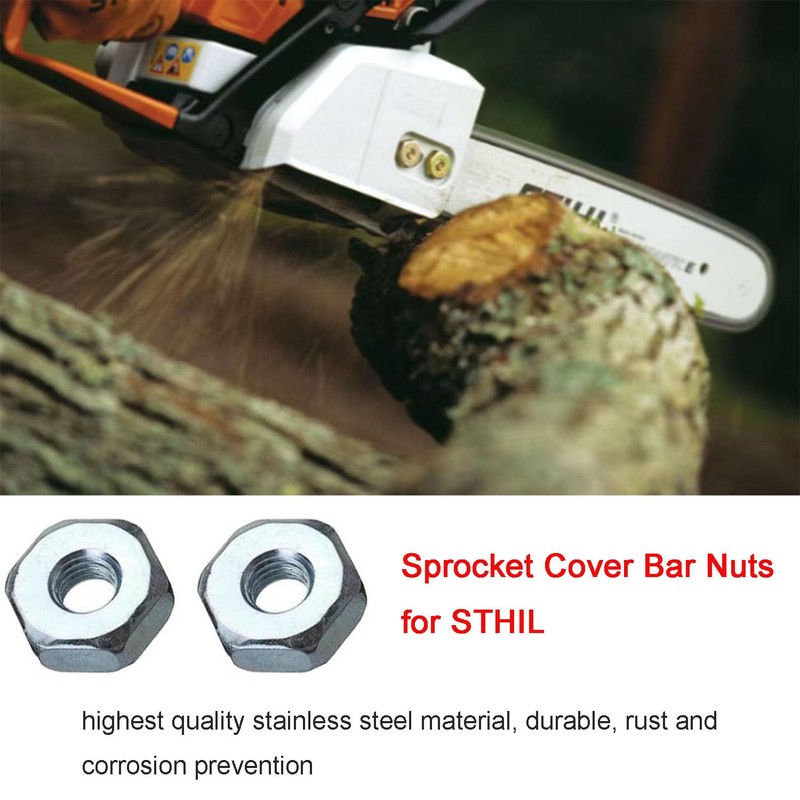 MS180 MS170 Chainsaw Bar Nuts Fit for S-t-ihl MS200 MS210