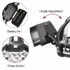 The Battery Connection 11X Rechargeable LED Headlamp Headlight 18650 Flashlight