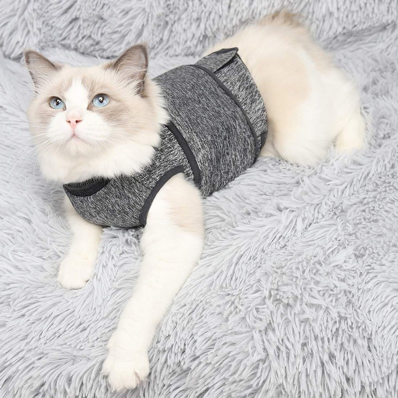 Cat Anxiety Jacket, Cat Anti Anxiety Vest, Thunder Vest for