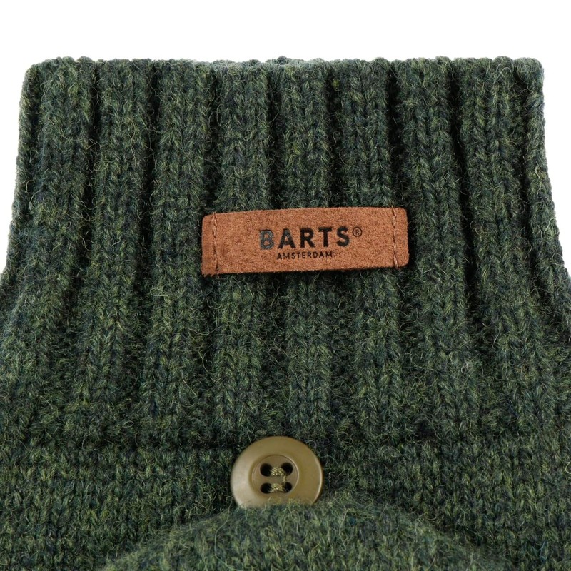 Barts Haakon Bumgloves Folding Mittens, olive