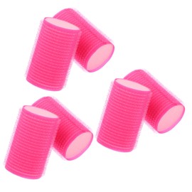 TOVINANNA 12pcs Self-holding Hair Rollers for Women Boys and Girls Heatless Curling Tools for Curls Voluminous Waves Easy to Use Suitable for Hair Types Random Colors