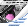 4 PCS Bling Car Cup Coaster, Crystal Rhinestone Cup Holder