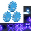 3pcs LED Road Flares Light 9 Modes Waterproof Shock Resistant