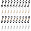 Ymapinc 40 Pack Eyeglass Chain Ends, Eyeglass Chain Connector for