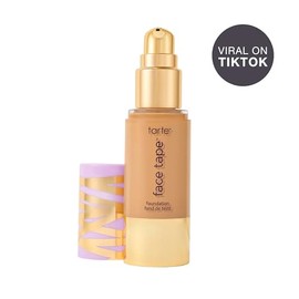 tarte base de maquillaje face tape – Base de cobertura completa con acabado mate con Snow Mushroom y ácido hialurónico para hidratación, resistente al