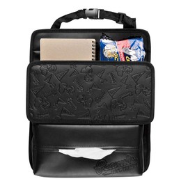 Bonform 7259-08BK Car Storage, Seat Back Pocket, Snoopeach, 9.2 x 11.4 inches (235 x 29 cm), Black
