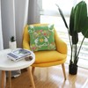 pnyoin Spring Pillow Covers 18x18 Inch, Square Throw Pillow Cover