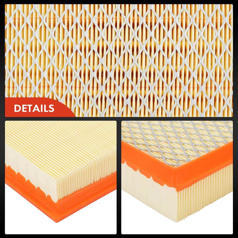 A-Premium Filtro de aire de motor 2-PC compatible con Ford