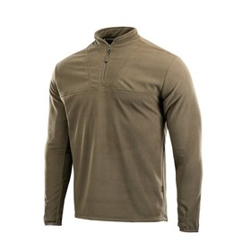 M-Tac Fleece Jacket Underwear Sweater Tactical Top Delta (Olive Dark, L)