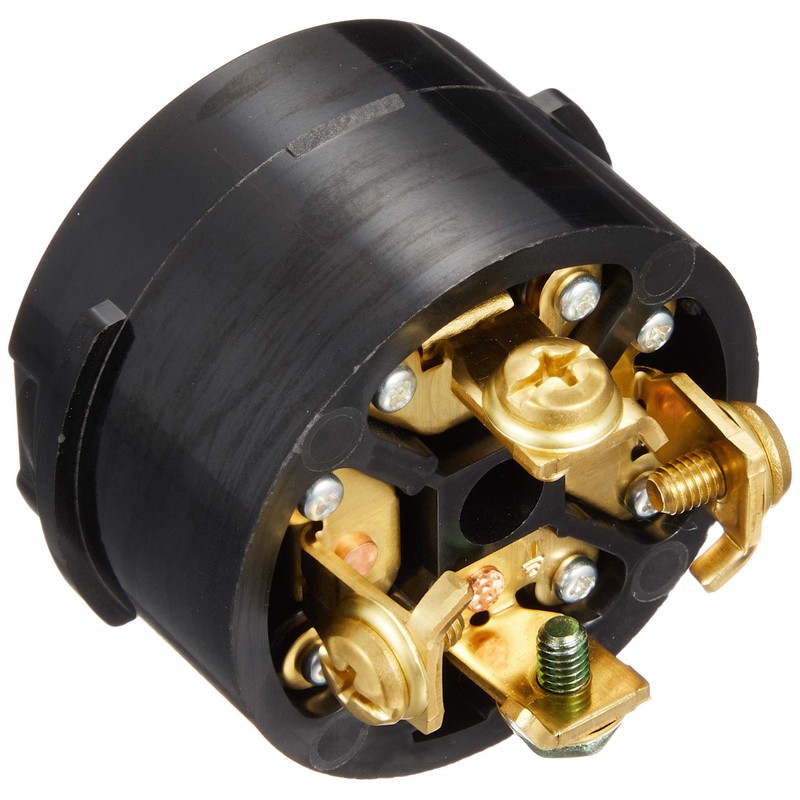 Panasonic WA3429KP Grounding 3P20A Waterproof Rubber Cord Connector Body