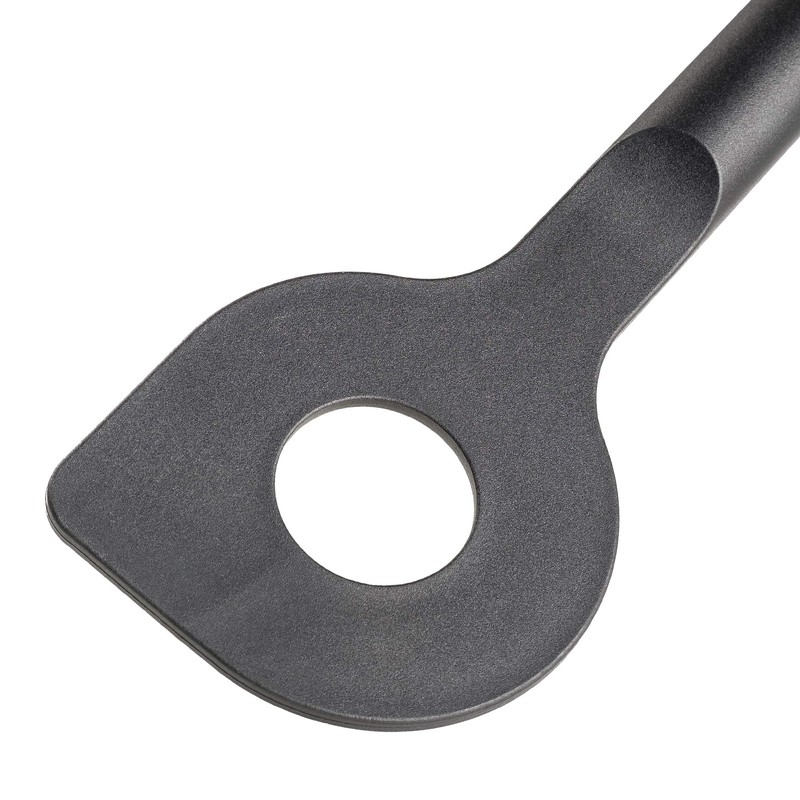 rena germany® Cooking Spoon 30.5 cm Hanging Plastic Black Made