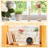 Air Plant Holder Wooden Jointed Mannequin - Adjustable Tabletop Air