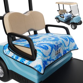 10L0L Universal Golf Cart Seat Cover | Golf Cart Seat Blanket Fit Yamaha Golf Cart Comfortable Portable Golf Cart Seat Towel for 2 Person Seats
