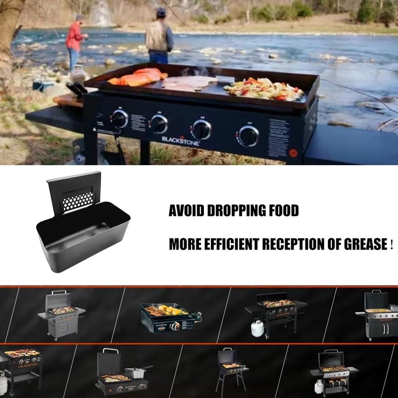 JIN BETTER GRILL PARTS Replacement Grease Cup Kit with Built-in