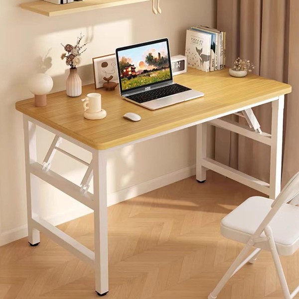 Mrsanmu 31.5 Inch Foldable Desks for Small Spaces,Foldable Desk No