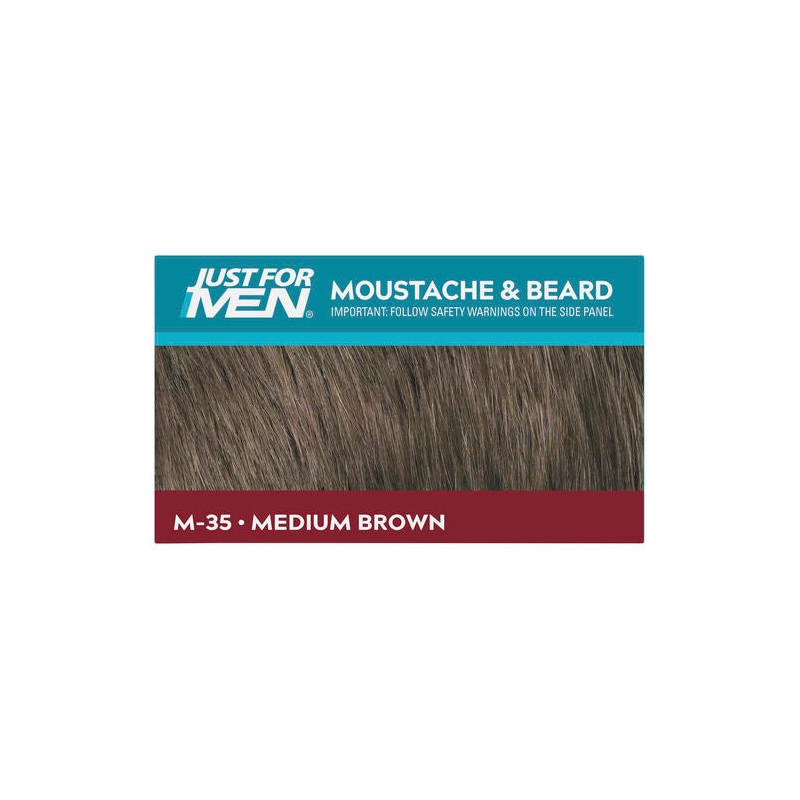 Just For Men Moustache & Beard Brush-In Colour Gel M-35