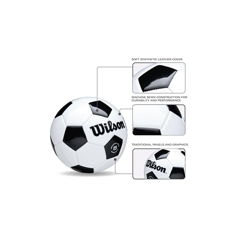 Wilson - Balón de fútbol Tradicional