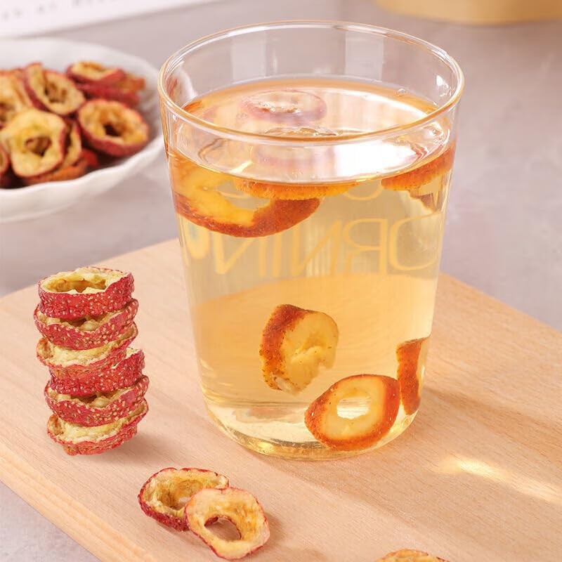 Premium Seedless Dried Hawthorn 160g（5.64oz） Nature Sun-Dried Hawthorn,shanzha Herbal Tea
