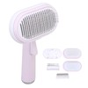 5 in 1 Pet Slicker Brush One Button Hair Removal