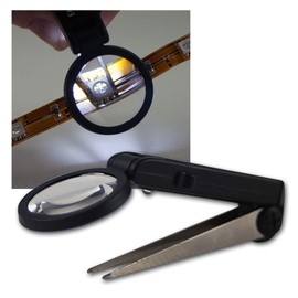 Easy Work Lupenpinzette 25 mm aus Glas, 1 Stück, 262921