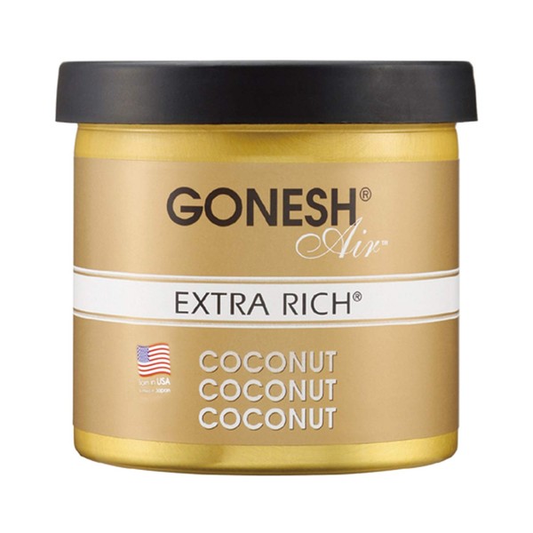 GONESH Extra Rich Gel Air Freshener Coconut