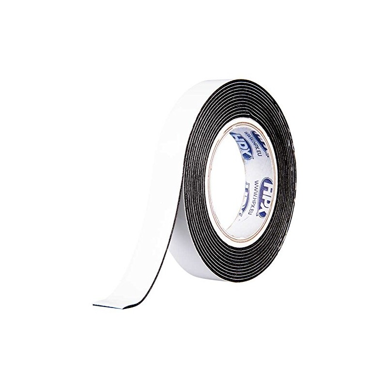 HPX ZC0023 Montageband doppelseitig schwarz 12 mm x 2 m