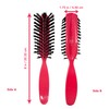 Styling Gear Cepillo Para Desenredar El Cabello Cerdas De Nailon