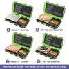 OQIMAX Digital Milligram Scale, 200g/ 0.01g Precision Mini Jewellery Scales
