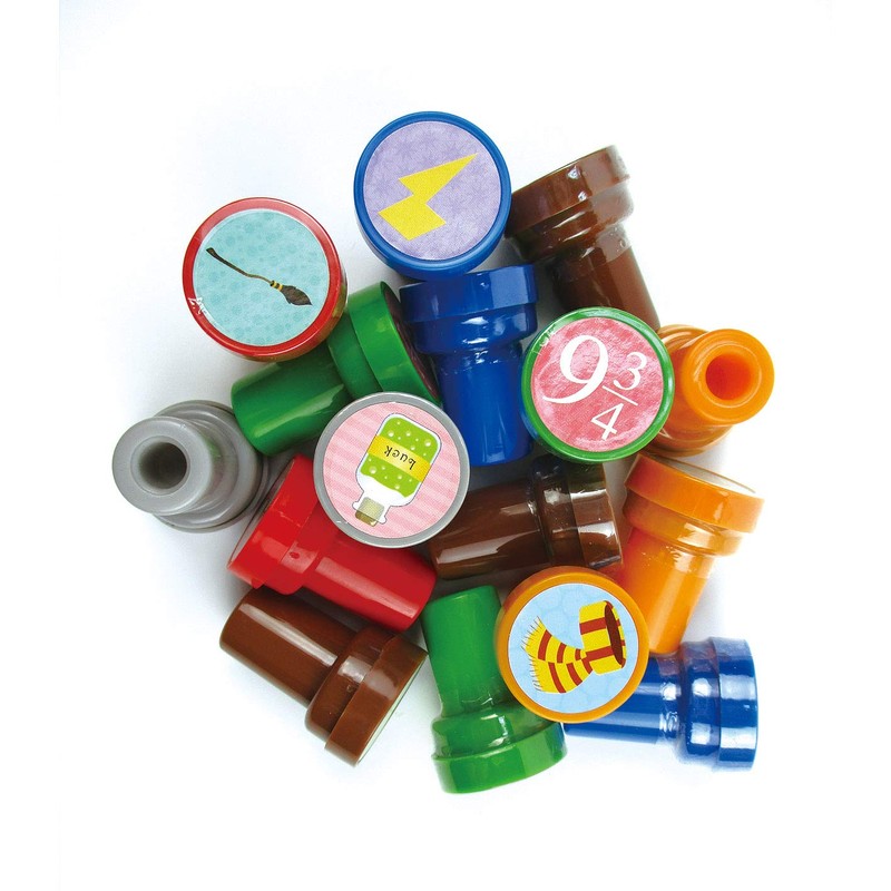 TINYMILLS 24 Pcs Wizard Stampers for Kids