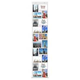 Trendfinding postcard photo curtain, 10 cm x 15 cm, landscape and portrait photos, pictures, postcards, photo wall, photo gallery, picture bag, photo