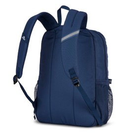 High Sierra Abbreviate Backpack, Laptop Bookbag for Travel, True Navy, One Size