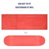 YIYIW 48"*10.2"Clear Skateboard Grip Tape, Anti Slip Transparent Skateboard Sandpaper,