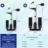 AQQA Electric Sponge Filter for Fish Tank – Quiet Internal