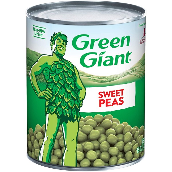 Green Giant Sweet Peas, 15 Ounce Can (Pack of 24)