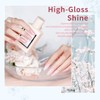 RARJSM Icy Jelly Gel Nail Polish Set of 6 Translucent