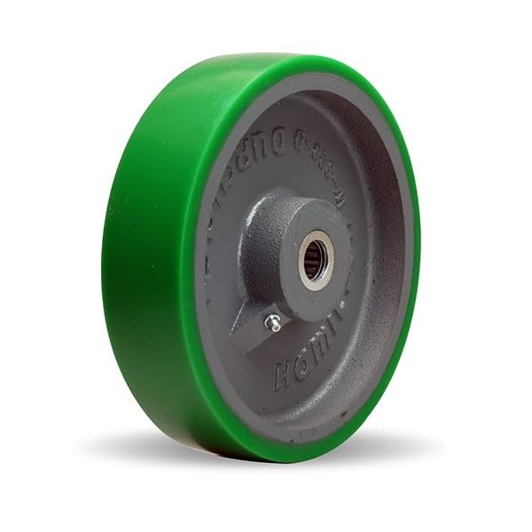Hamilton W-820-D-3/4 Duralast Polyurethane Wheel - 8" Diameter, Cast Iron