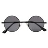 COASION Round Sunglasses Mens Womens Polarized Retro Circle Glasses with