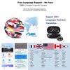 YEEYAM AI Real Time Translation Earbuds, 144 Languages & Accents,
