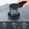 SUPER LINT Electric Fabric Shaver Electrostatic Brush, LED Display, 3-Speeds,