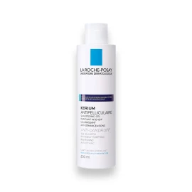 La Roche-Posay Kerium Antipelliculaire Shampoo para Caspa Grasa 200 ml – Control de Caspa y Regulación del Sebo