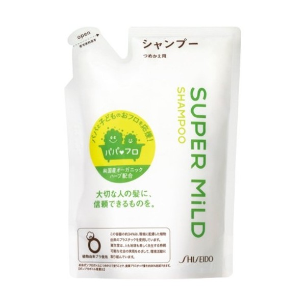 Shiseido Super Mild Hair Shampoo - 400ml Refill